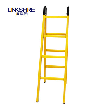 凌科朔（LINKSHIRE）绝缘两用关节梯1.5+1.5米 绝缘梯 玻璃钢 电力电工绝缘关节梯1.5米展开3米