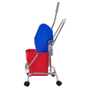 超宝（CHAOBAO）B-044 酒店商场保洁墩布车 下压式单桶榨水车 18L