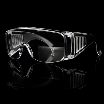 谋福CNMF 8552 实验防护眼镜防冲击防雾 护目镜( 全透明百叶款)