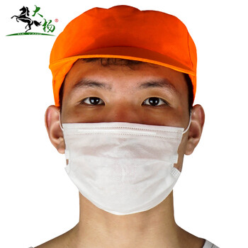 大杨 环卫工作帽 10顶 物业保洁工作帽 反光遮阳帽 331