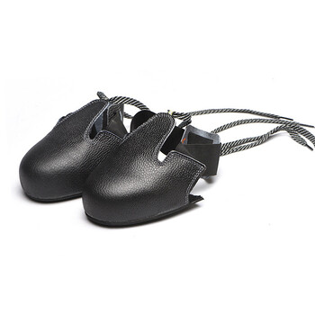 者也（ZYE）劳保鞋钢头防砸安全鞋套 防穿刺鞋头 钢包头防砸鞋套36-46码通用 黑色