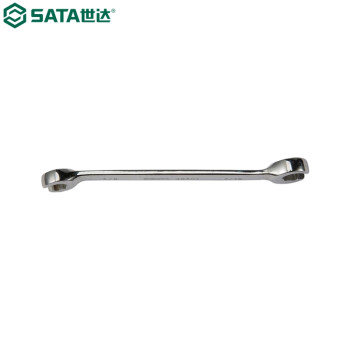 世达（SATA）48301 英制全抛光油管扳手3/8"x7/16"