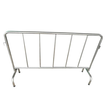 稳斯坦 WST081 201不锈钢铁马护栏 防护栏 幼儿园围栏景区车站护栏 不锈钢隔离栏 1*1.5m