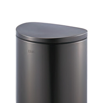 南 SJ20-D01 半圆形全钢脚踏桶 果皮桶  商用酒店宾馆客房不锈钢垃圾桶 容量20升