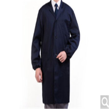 聚远JUYUAN 1001 工作服大褂 劳保服蓝大褂 连体防尘服搬运服 工装均码 藏蓝色