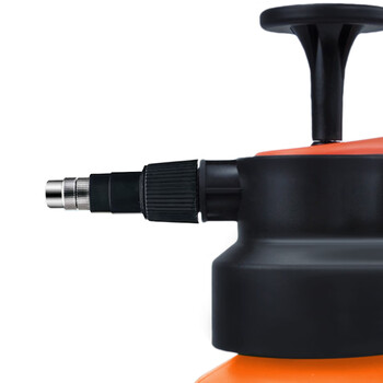 益美得 喷壶园林园艺高压喷壶喷雾洒水器大容量 1.8L橘色
