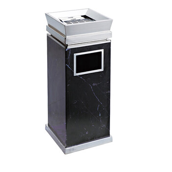 南 GPX-7R02 皇冠座地 南方烟灰桶 镜钢 办公楼立式创意座地烟灰桶户外垃圾箱大厅大堂电梯口烟灰桶