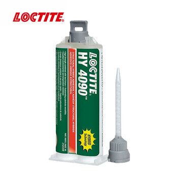 乐泰/loctite HY 4090  耐高温抗冲击双组分1:1高粘度不流挂复合胶粘剂环氧树脂胶灰白色 50g 1支