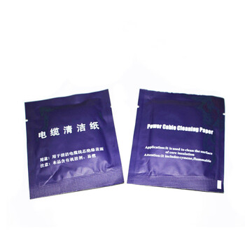 苏识 优质电缆清洁纸冷热缩电缆附件常用清洁纸10包装电缆擦拭纸酒精