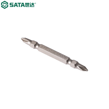世达（SATA）59384 5件套6.3MM系列65MM长双头旋具头#1/4.5MM