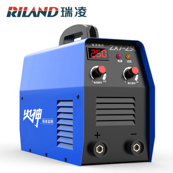 瑞凌火神电焊机315小型焊机便携式电焊机 全套8米线【数字加强220V】