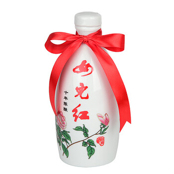 女兒红 牡丹瓶 十年陈酿 半干型 绍兴黄酒 500ml 礼盒装