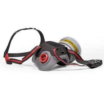 霍尼韦尔（Honeywell）防毒面具 防甲醛防酸/碱性气体5500+75SC防尘面具一套组合