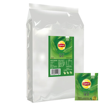 立顿（Lipton）绿茶安徽黄山160g 送礼独立袋泡双囊茶包办公室下午茶2g*80包
