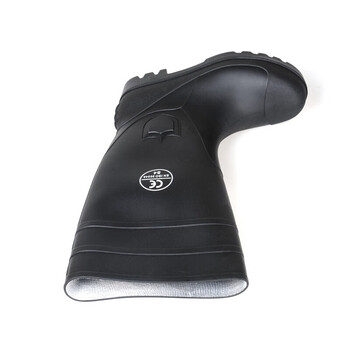 者也（ZYE）耐酸碱高筒雨靴长筒防汛雨鞋安全防护雨靴防滑防水防油雨鞋 标准款45码