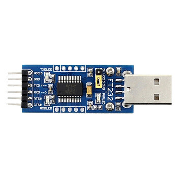 丢石头 FT232 USB转TTL串口模块 usb转uart串口通信 单片机刷机板 接口转换 TypeA接口
