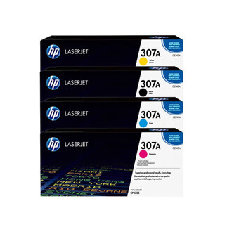 惠普（hp）原装CE740-CE743A四色套装硒鼓粉盒激光打印机硒鼓cp5225 cp5225n cp5225dn墨盒 