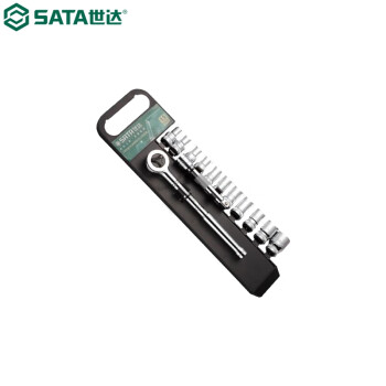 世达（SATA）09525 13件12.5MM系列套筒组套