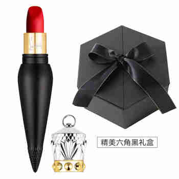 路铂廷（Christian Louboutin） 萝卜丁口红礼盒套装女王权杖001M送女生情人节礼物  【限量版】 Rouge 001M（红）