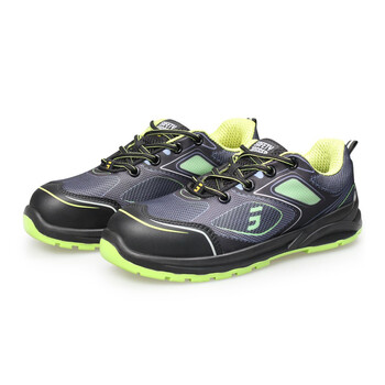 鞍琸宜CADOR S1P防砸防刺穿安全鞋低帮011099绿色46码1双装