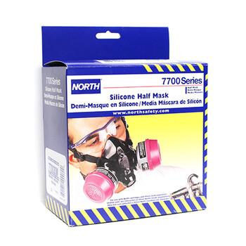 Honeywell 霍尼韦尔 770030L 7000 系列半面罩 硅胶半面罩（大号） 1个 定做