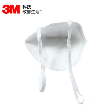 3M 9502+ 口罩 防雾霾PM2.5防飞沫KN95口罩舒适针织带头戴式环保装 1个