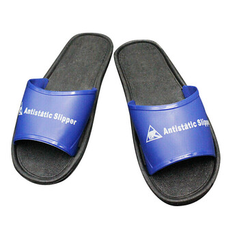 者也（ZYE）防静电鞋 无尘车间工作鞋ESD静电鞋 蓝色PVC底 46码