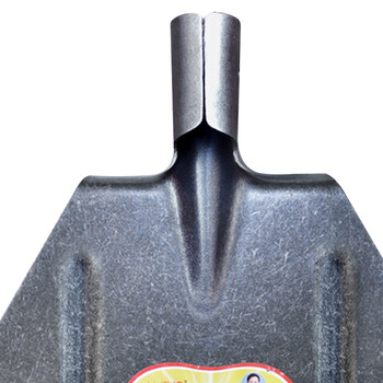 兰诗（LAUTEE）BD-GD021 全钢破冰铲 路面除冰铲大号扫雪除雪铁铲 破冰铲+1.2米槐木柄