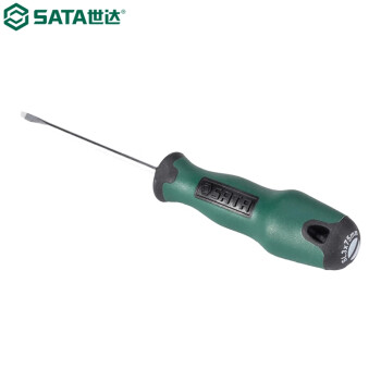 世达（SATA）63413    T系列一字形螺丝批6x150MM