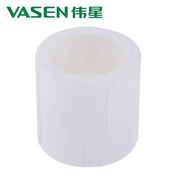 伟星 PPR管件配件25 6分PPR管材 管件 PPR水暖管件 直接25/6分 白色【10个/袋】