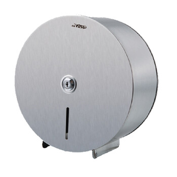 北奥（Beao）OK-506B 不锈钢擦手纸盒壁挂式 砂光 大卷纸盒 卫生间厕纸盒 防水厕纸架