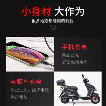 保拉(Paola) 定时器插座10A 倒计时电子定时通断电开关 定时转换器 智能循环时控开关插座T02