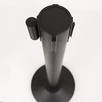 庄太太【5米银色平盘-（加厚款）】伸缩隔离带机场不锈钢防护栏酒店迎宾安全警戒线