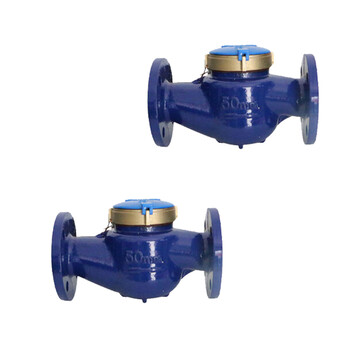 聚远 JUYUAN 1001 旋翼式 法兰机械水表 自来水表 LXS-50冷热水表 DN50mm 一个价