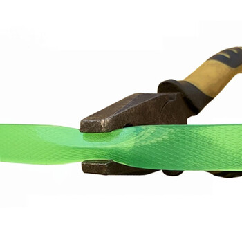 飞尔（FLYER）PET塑钢打包带 塑钢带绿色PET打包带无纸芯净重10Kg重约700米长/卷【FLJD234】