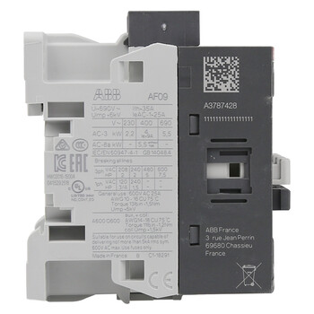 ABB 交/直流通用线圈接触器 AF09-30-10-13*100-250V AC/DC 10239756