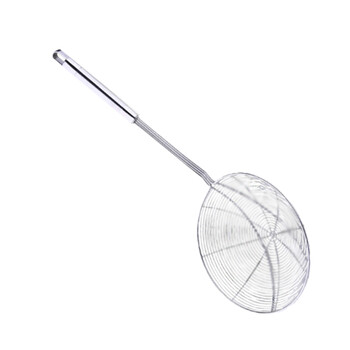 波浩  厨房不锈钢 加厚长柄大号 火锅过滤网 捞面 凉虾 笊篱漏网 炸网 一个价 5个起售 企业定制