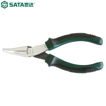 世达（SATA）70613A 省力型迷你弯嘴钳5.5 70613A 钢
