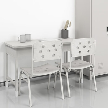 京顿办公椅学习椅培训椅阅览室椅子宿舍学习椅78*52*48.5cm