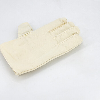 东电通信 DODEM DT-ST002 火箭头帆布手套 白