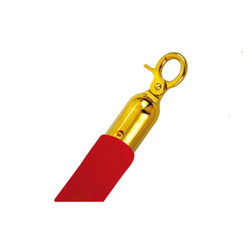 南 LG-D1 带锁栏杆绳 D型 钛金头 红色 栏杆座专用挂绳1.5米 带锁栏杆绳