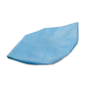 者也（ZYE）无尘鞋套 洁净室防静电鞋套蓝色实验室机房布鞋套 无防滑底