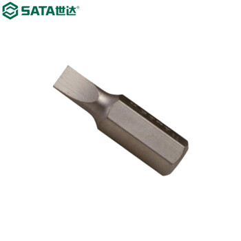 世达（SATA）59413 5件套8MM系列30MM长一字旋具头6.5MM