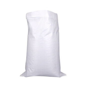 联嘉 加厚白色编织袋 打包塑料蛇皮袋 搬家物流快递包装袋 加厚白色50×82cm 