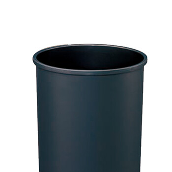 南 GPX-91A 南方圆形塑料单层垃圾桶  黑色 商用垃圾桶 酒店宾馆客房果皮桶