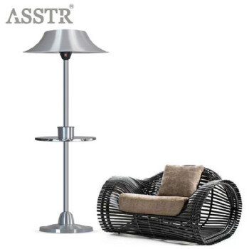 ASSTR 不锈钢户外电取暖器AHX-31 商用室外电暖气/取暖器/暖风机