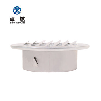 卓炫  304/201不锈钢风帽 外墙通风口防雨帽加厚风罩出风口油烟机防雨罩 180MM 304特厚（1个装）