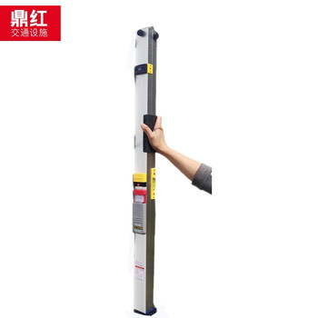 鼎红 验房工具铝合金靠尺 验房测量尺子检测尺水平尺建筑工程折叠垂直检测尺子2米靠尺+门窗对角检测尺