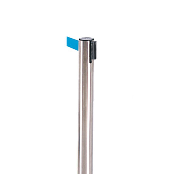 南 LG-H 伸缩带栏杆座 砂钢 栏杆座 隔离带护栏杆警戒围栏银行排队立柱