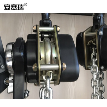 沪工 手扳葫芦 1.5T×3M VA型多功能紧线器卡线器拉紧器 手摇链条起重工具小型环链起重器  24932